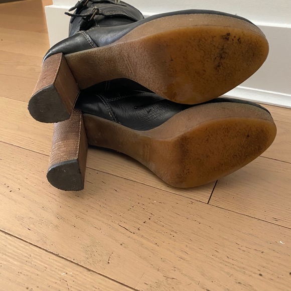 lavorazione artigiana black boots size 38 - Picture 7 of 7